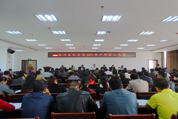 2017.4.19梁河县农业局干部职工大会 (1)
