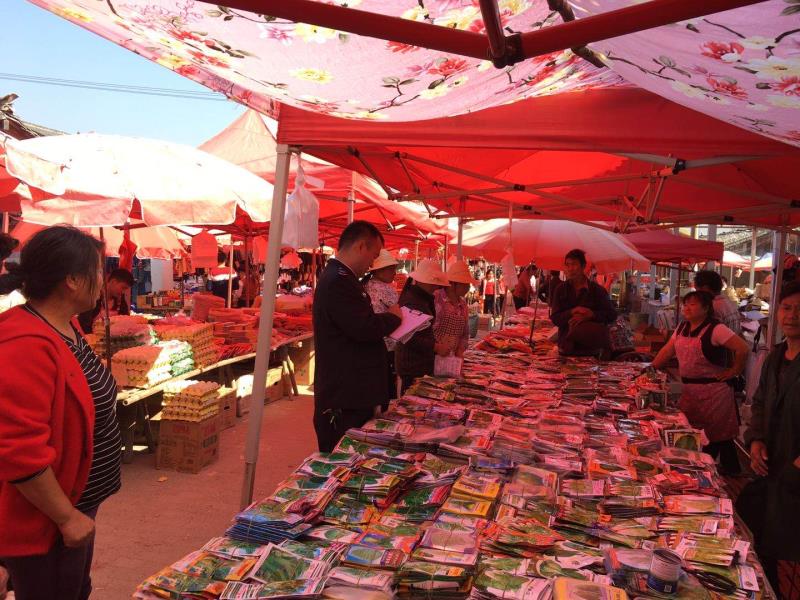 蔬菜种子市场检查